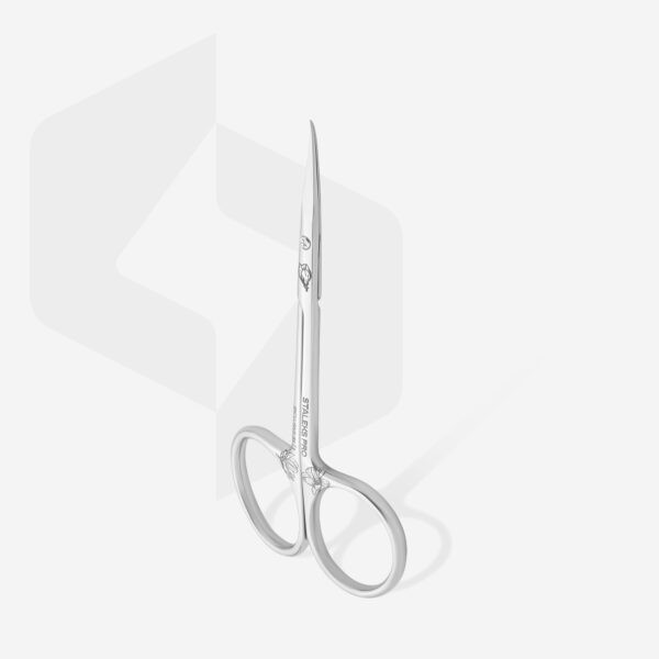 Professional cuticle scissors with hook STALEKS EXCLUSIVE 21 TYPE 1 (magnolia) obrázek 5